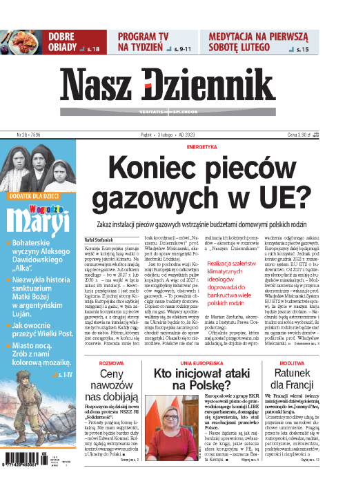 Nasz Dziennik z dnia 03.02.2023 wydanie PDF