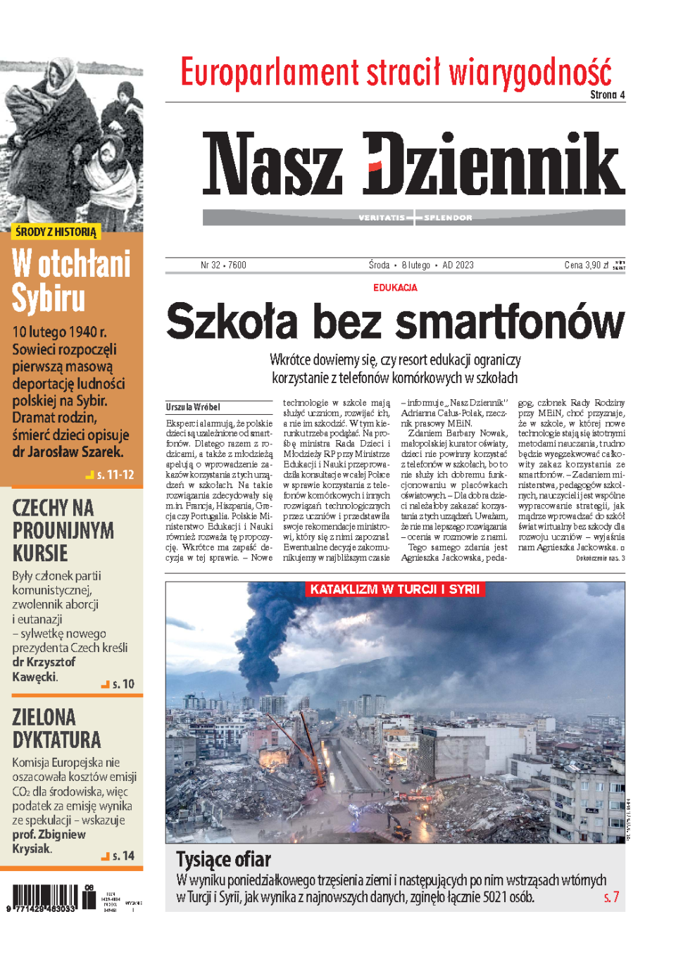 Nasz Dziennik z dnia 08.02.2023 wydanie PDF