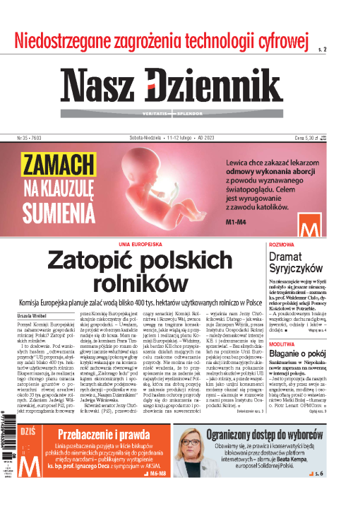 Nasz Dziennik z dnia 11.02.2023 wydanie PDF
