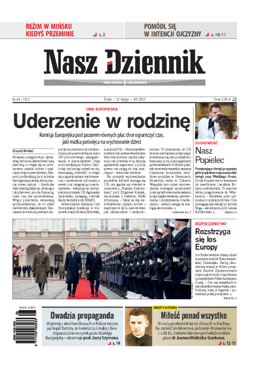 Nasz Dziennik z dnia 22.02.2023 wydanie PDF