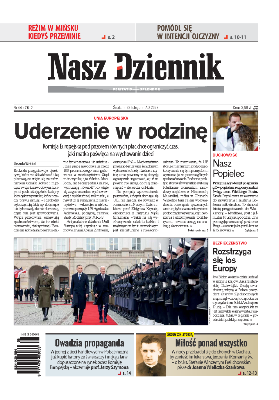 Nasz Dziennik z dnia 22.02.2023 wydanie PDF