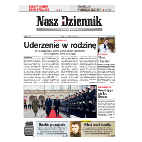 Nasz Dziennik z dnia 22.02.2023 wydanie PDF