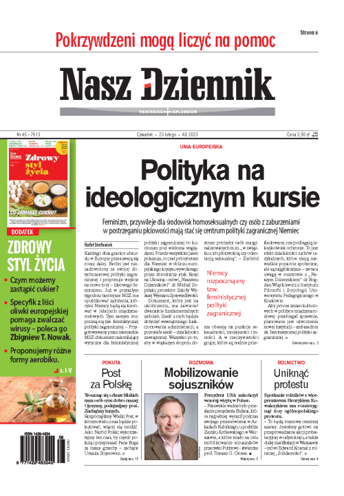 Nasz Dziennik z dnia 23.02.2023 wydanie PDF