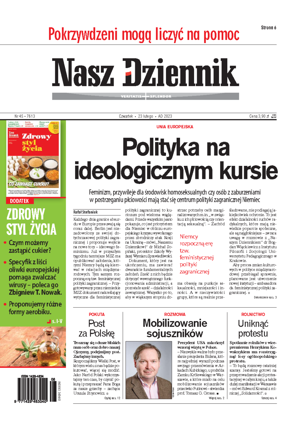 Nasz Dziennik z dnia 23.02.2023 wydanie PDF