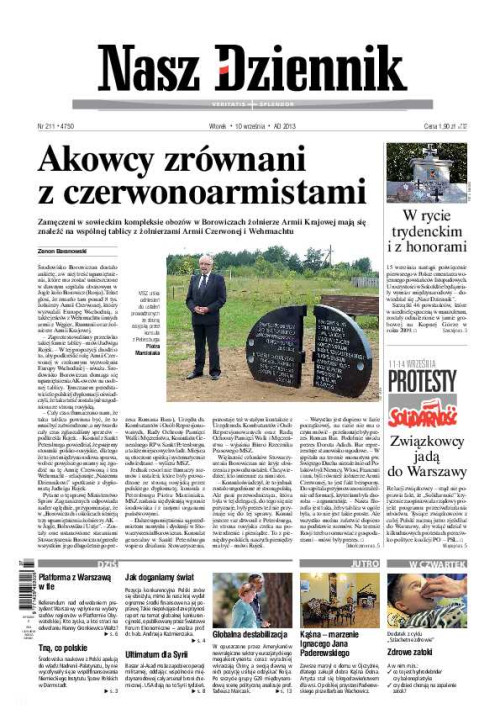 Nasz Dziennik z dnia 10.09.2013 wydanie PDF
