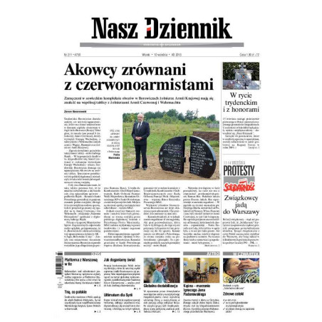 Nasz Dziennik z dnia 10.09.2013 wydanie PDF