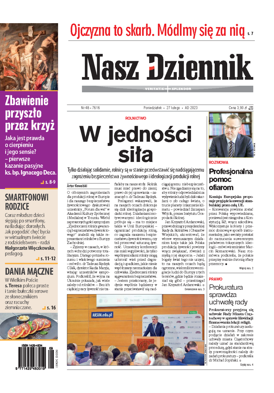 Nasz Dziennik z dnia 27.02.2023 wydanie PDF