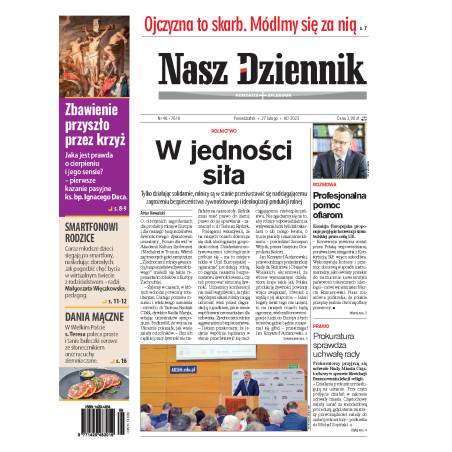 Nasz Dziennik z dnia 27.02.2023 wydanie PDF