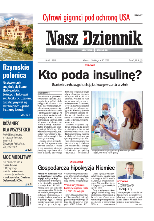 Nasz Dziennik z dnia 28.02.2023 wydanie PDF