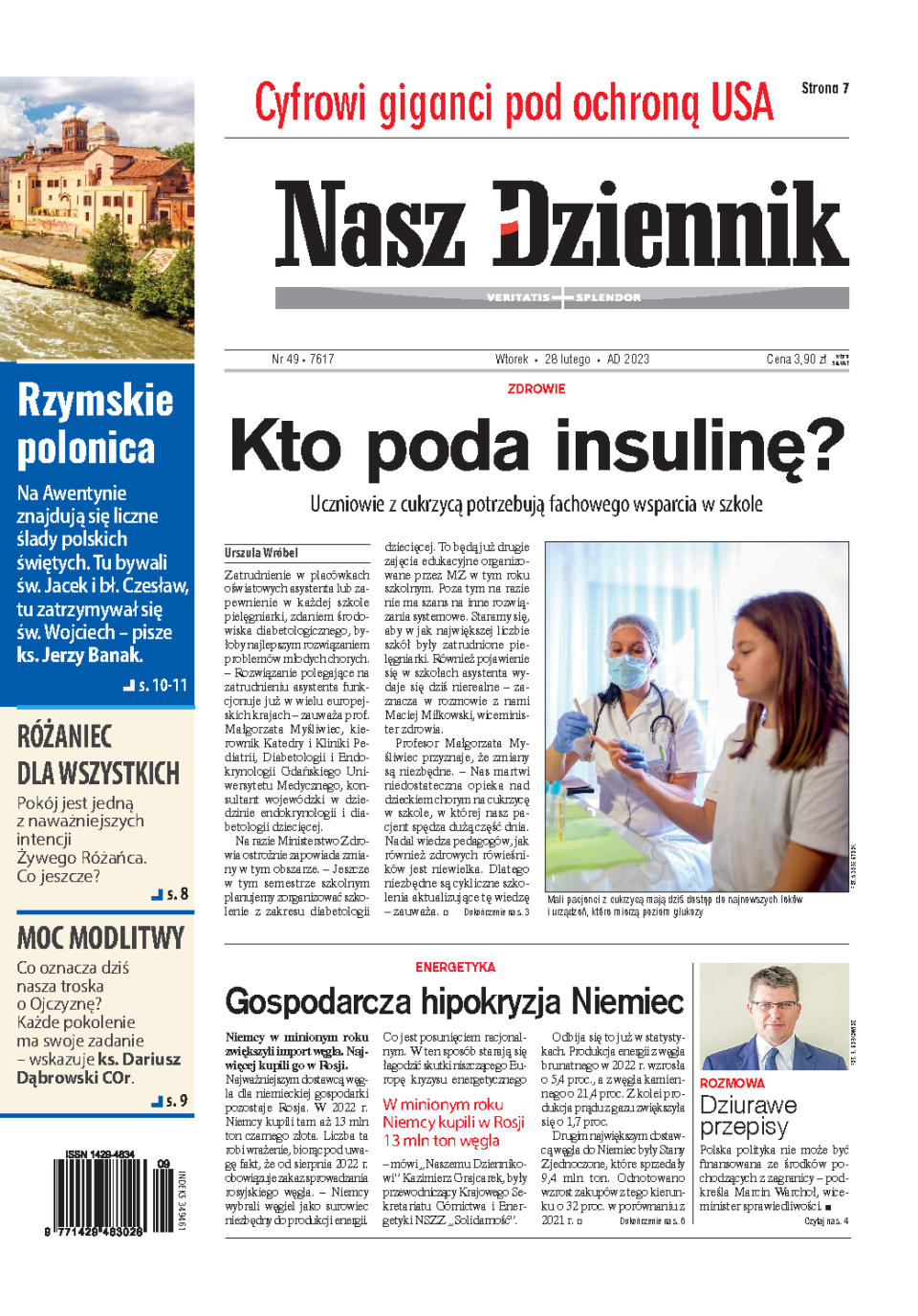 Nasz Dziennik z dnia 28.02.2023 wydanie PDF