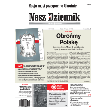 Nasz Dziennik z dnia 01.03.2023 wydanie PDF
