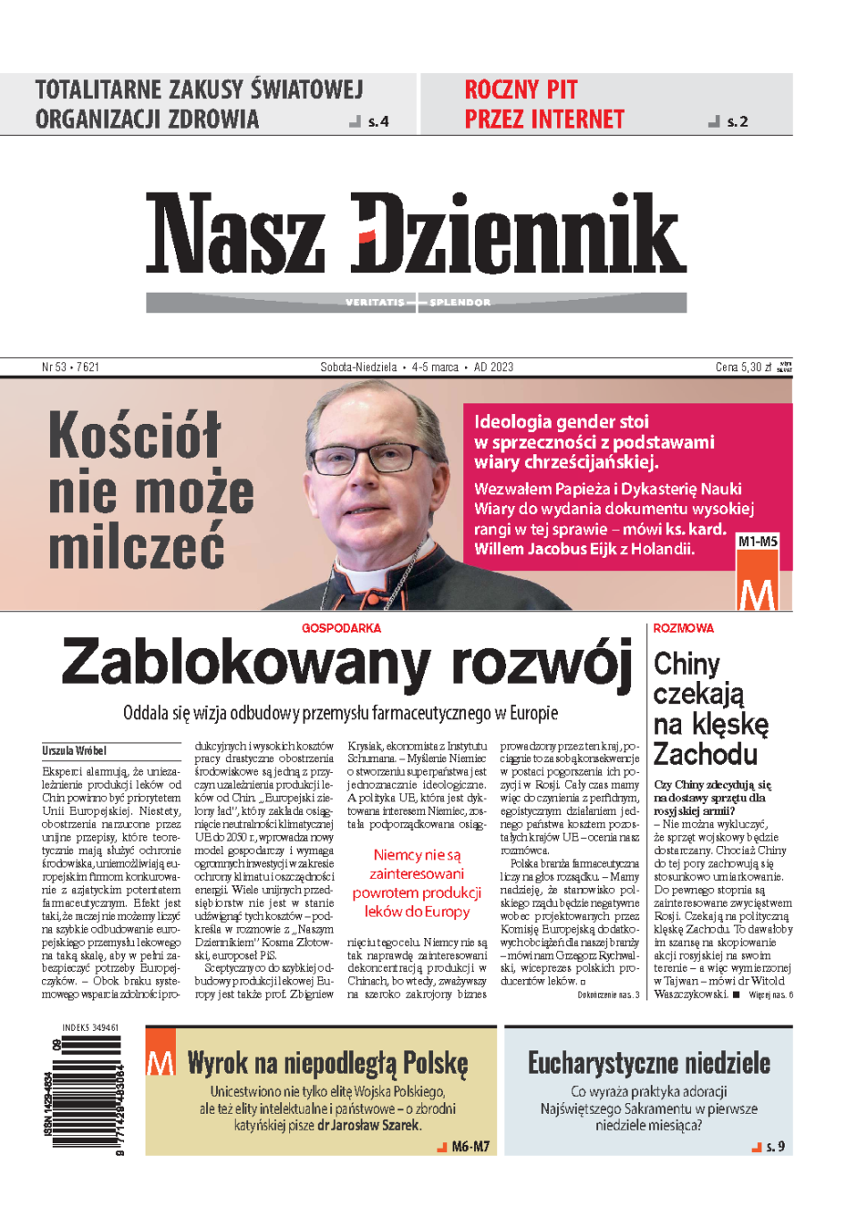 Nasz Dziennik z dnia 04.03.2023 wydanie PDF