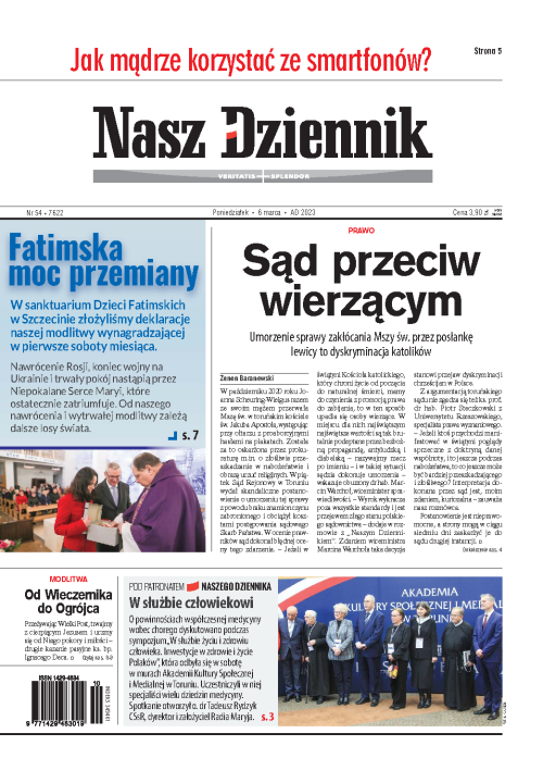 Nasz Dziennik z dnia 06.03.2023 wydanie PDF