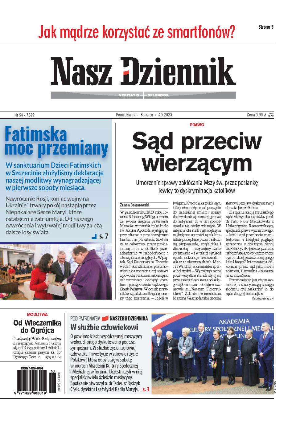 Nasz Dziennik z dnia 06.03.2023 wydanie PDF