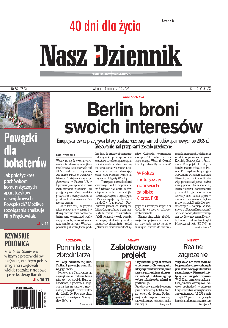 Nasz Dziennik z dnia 07.03.2023 wydanie PDF