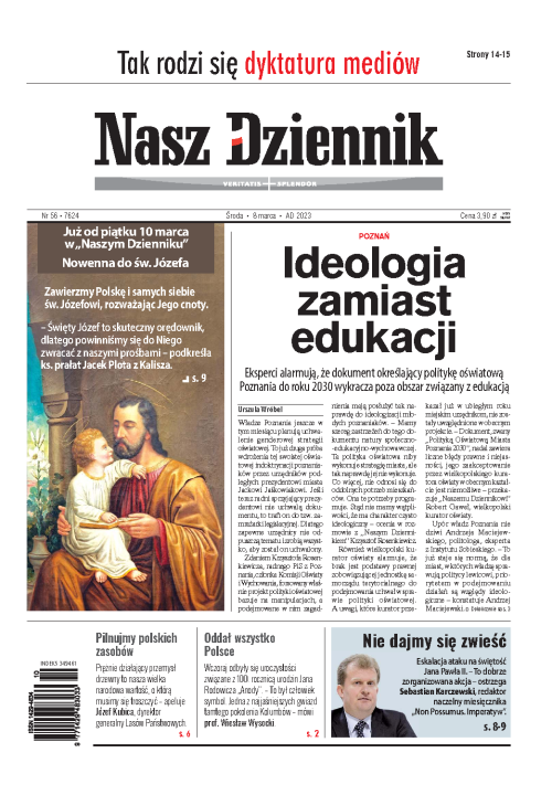 Nasz Dziennik z dnia 08.03.2023 wydanie PDF