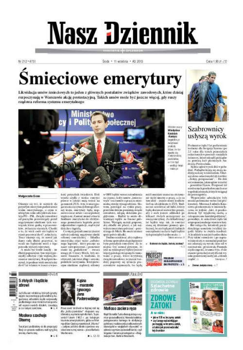 Nasz Dziennik z dnia 11.09.2013 wydanie PDF