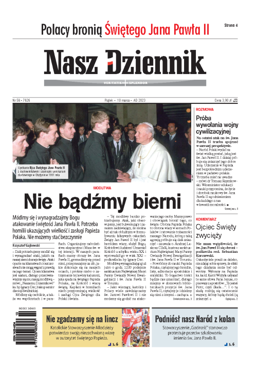 Nasz Dziennik z dnia 10.03.2023 wydanie PDF