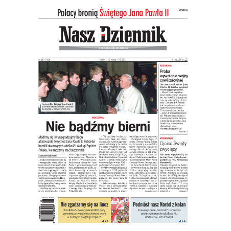 Nasz Dziennik z dnia 10.03.2023 wydanie PDF
