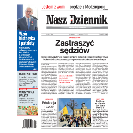 Nasz Dziennik z dnia 20.03.2023 wydanie PDF