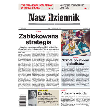 Nasz Dziennik z dnia 22.03.2023 wydanie PDF
