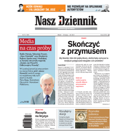 Nasz Dziennik z dnia 28.03.2023 wydanie PDF