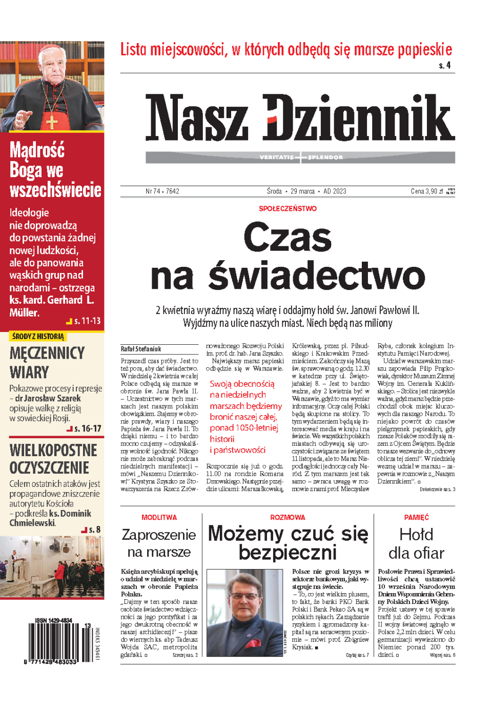 Nasz Dziennik z dnia 29.03.2023 wydanie PDF