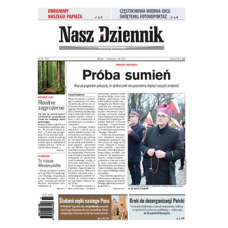 Nasz Dziennik z dnia 04.04.2023 wydanie PDF