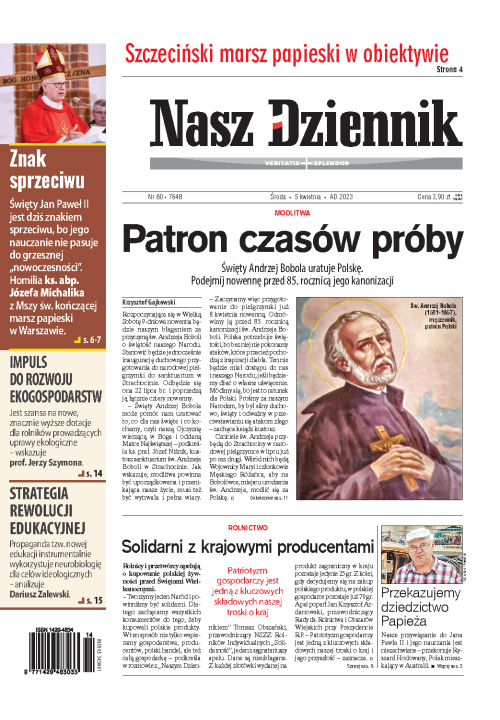 Nasz Dziennik z dnia 05.04.2023 wydanie PDF