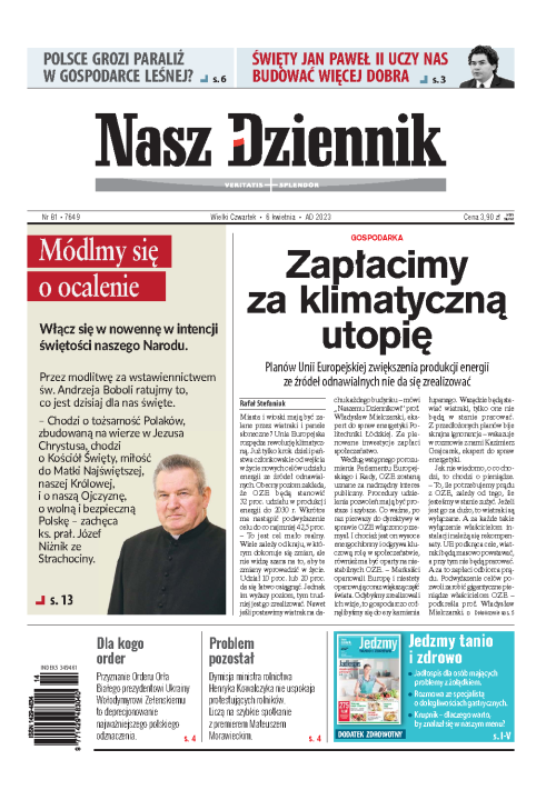 Nasz Dziennik z dnia 06.04.2023 wydanie PDF