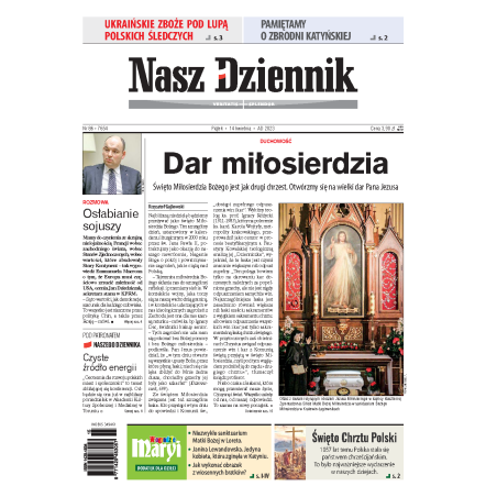 Nasz Dziennik z dnia 14.04.2023 wydanie PDF