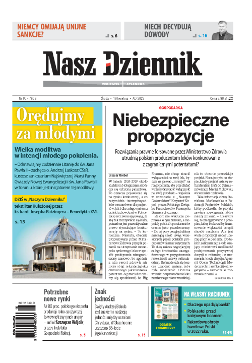 Nasz Dziennik z dnia 19.04.2023 wydanie PDF
