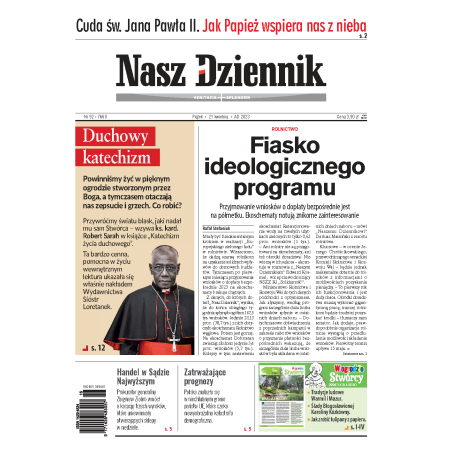 Nasz Dziennik z dnia 21.04.2023 wydanie PDF