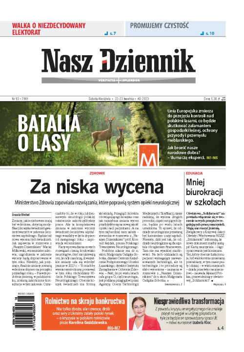 Nasz Dziennik z dnia 22.04.2023 wydanie PDF