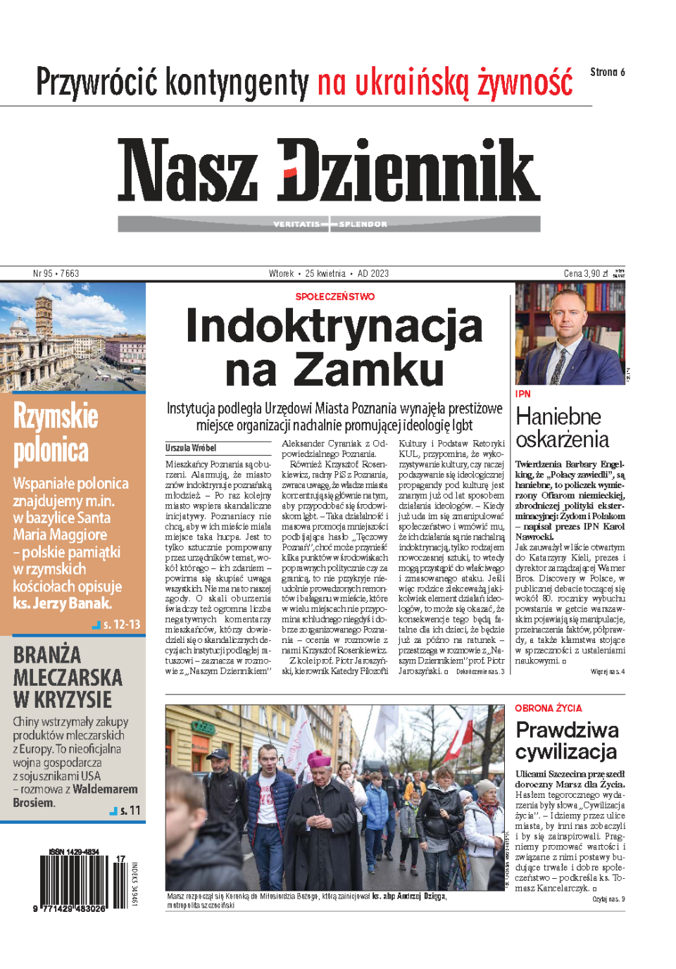 Nasz Dziennik z dnia 25.04.2023 wydanie PDF