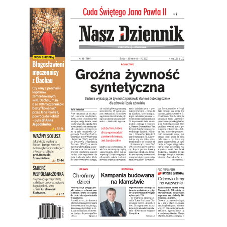Nasz Dziennik z dnia 26.04.2023 wydanie PDF