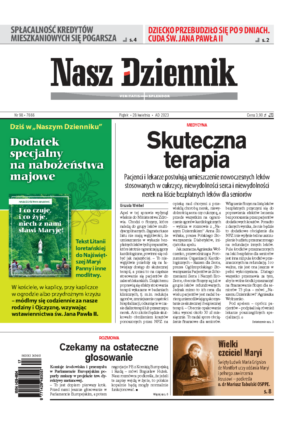 Nasz Dziennik z dnia 28.04.2023 wydanie PDF
