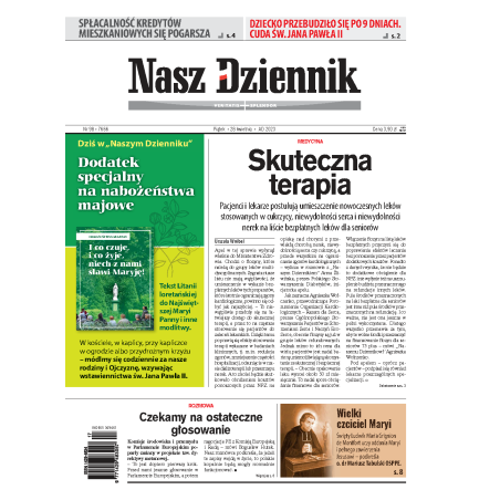 Nasz Dziennik z dnia 28.04.2023 wydanie PDF