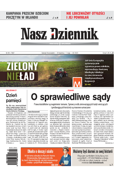 Nasz Dziennik z dnia 29.04.2023 wydanie PDF