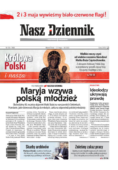 Nasz Dziennik z dnia 02.05.2023 wydanie PDF