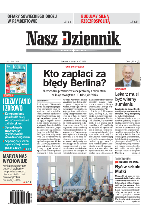 Nasz Dziennik z dnia 04.05.2023 wydanie PDF