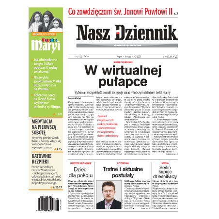 Nasz Dziennik z dnia 05.05.2023 wydanie PDF