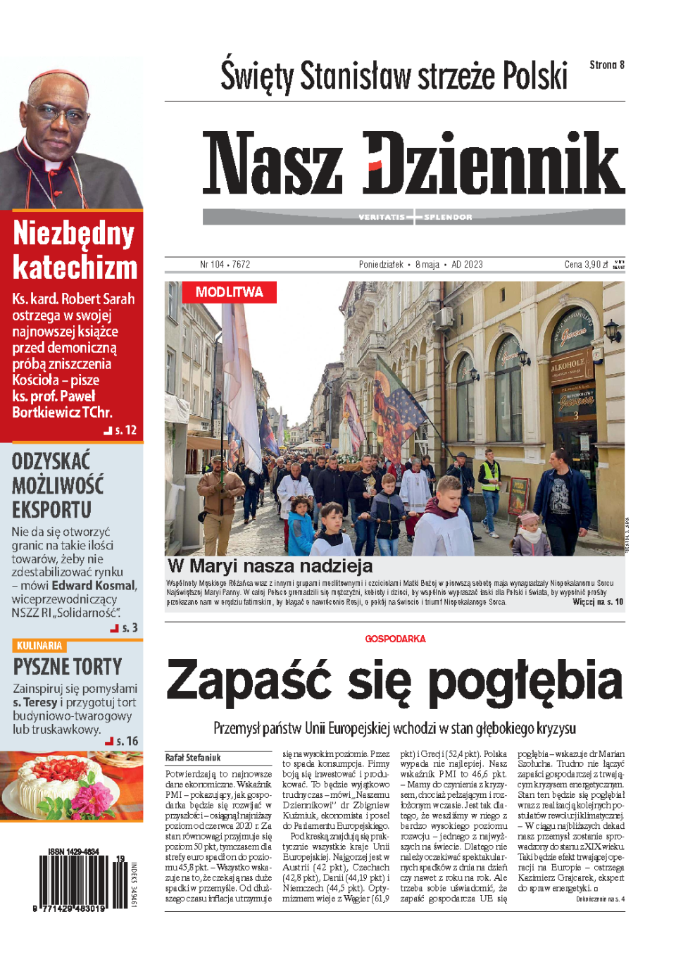 Nasz Dziennik z dnia 08.05.2023 wydanie PDF