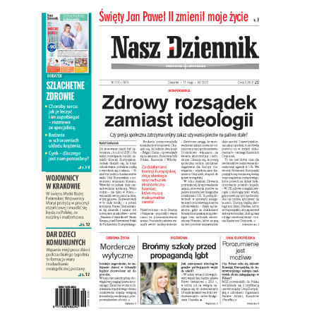 Nasz Dziennik z dnia 11.05.2023 wydanie PDF