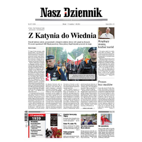 Nasz Dziennik z dnia 17.09.2013 wydanie PDF