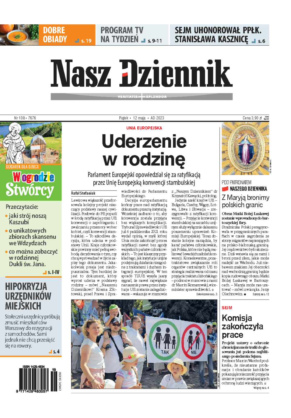 Nasz Dziennik z dnia 12.05.2023 wydanie PDF