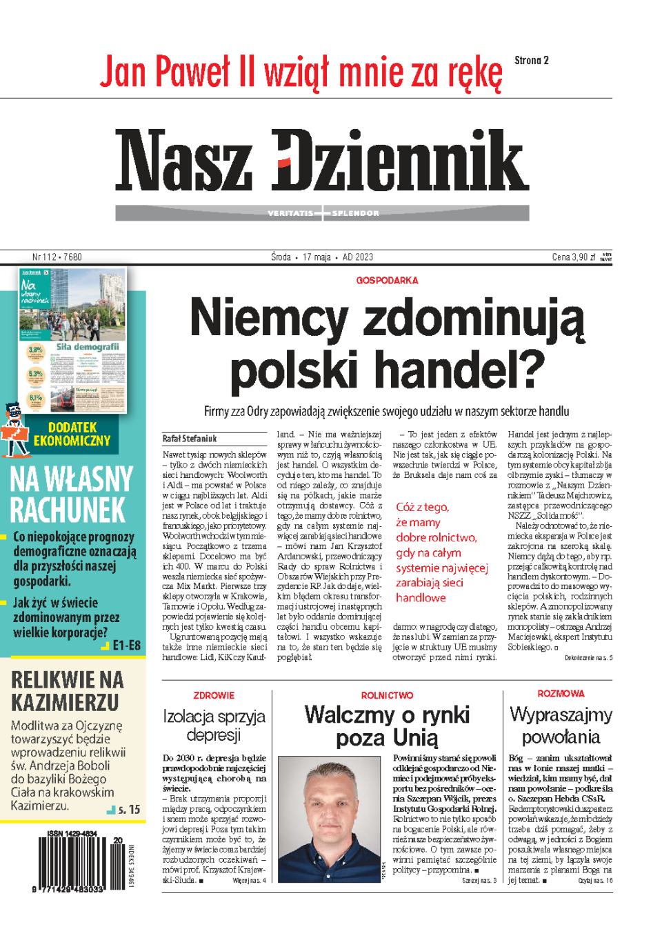 Nasz Dziennik z dnia 17.05.2023 wydanie PDF