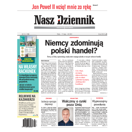 Nasz Dziennik z dnia 17.05.2023 wydanie PDF