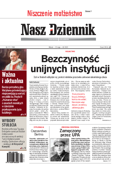 Nasz Dziennik z dnia 23.05.2023 wydanie PDF