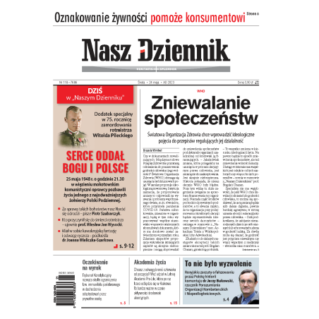Nasz Dziennik z dnia 24.05.2023 wydanie PDF